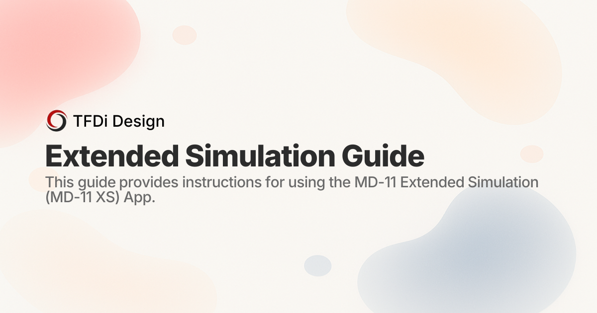 Extended Simulation Guide